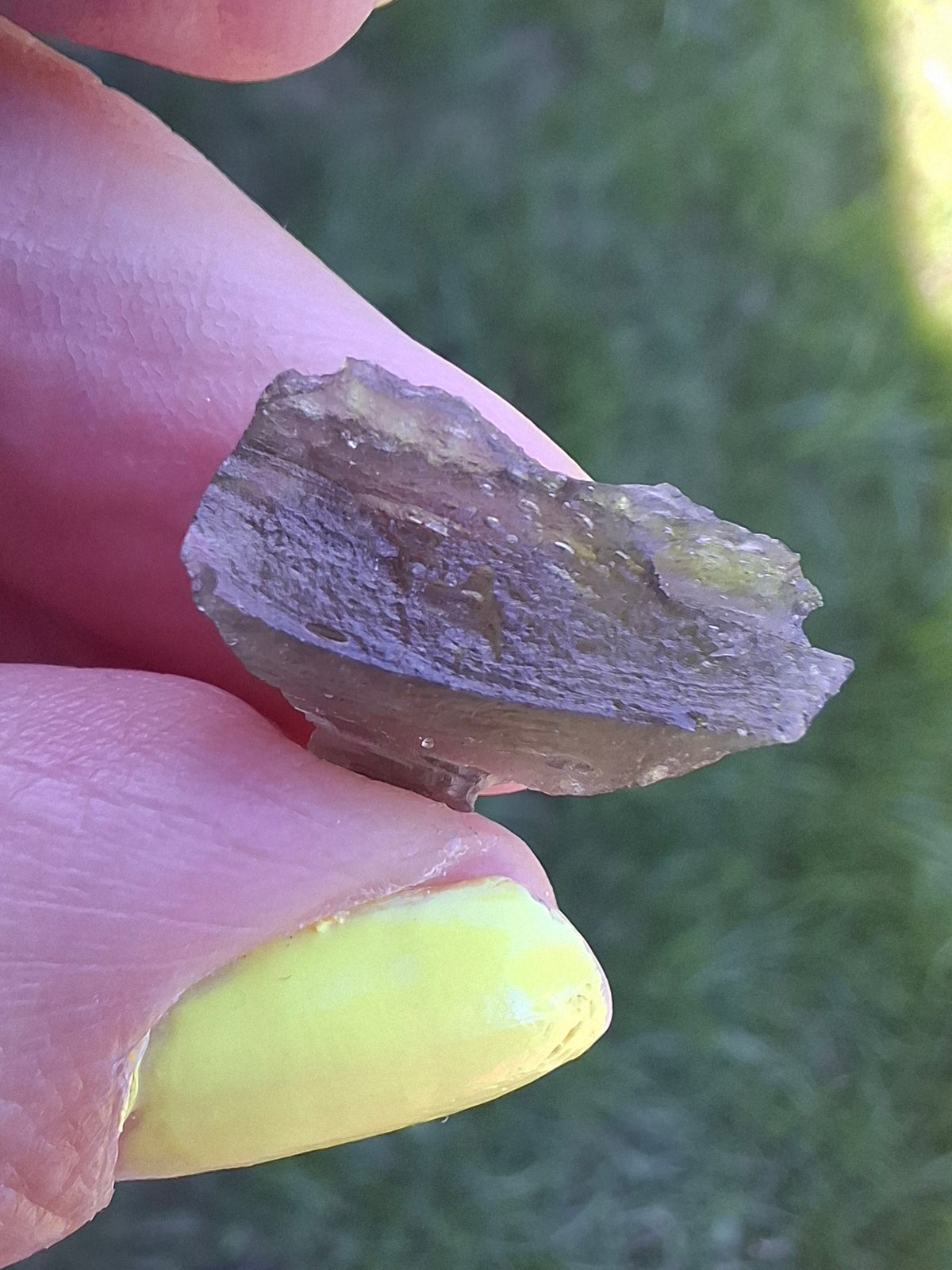 Moldavite Piece, 1.14g, Tektite (Ref: 1508)