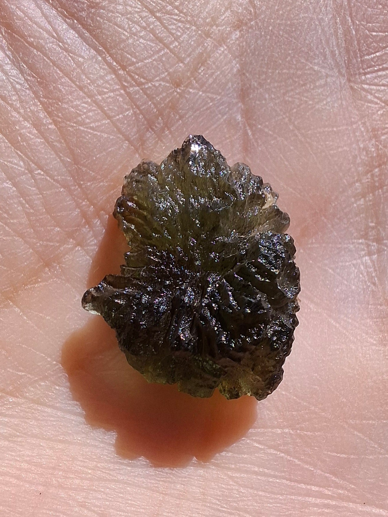 Moldavite Piece, 2.23g, Tektite (Ref: 1401)