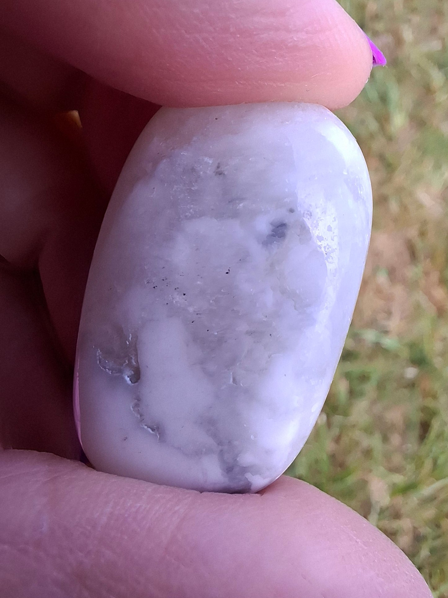 Howlite, Tumble Stone, Crystal (Ref: T43)