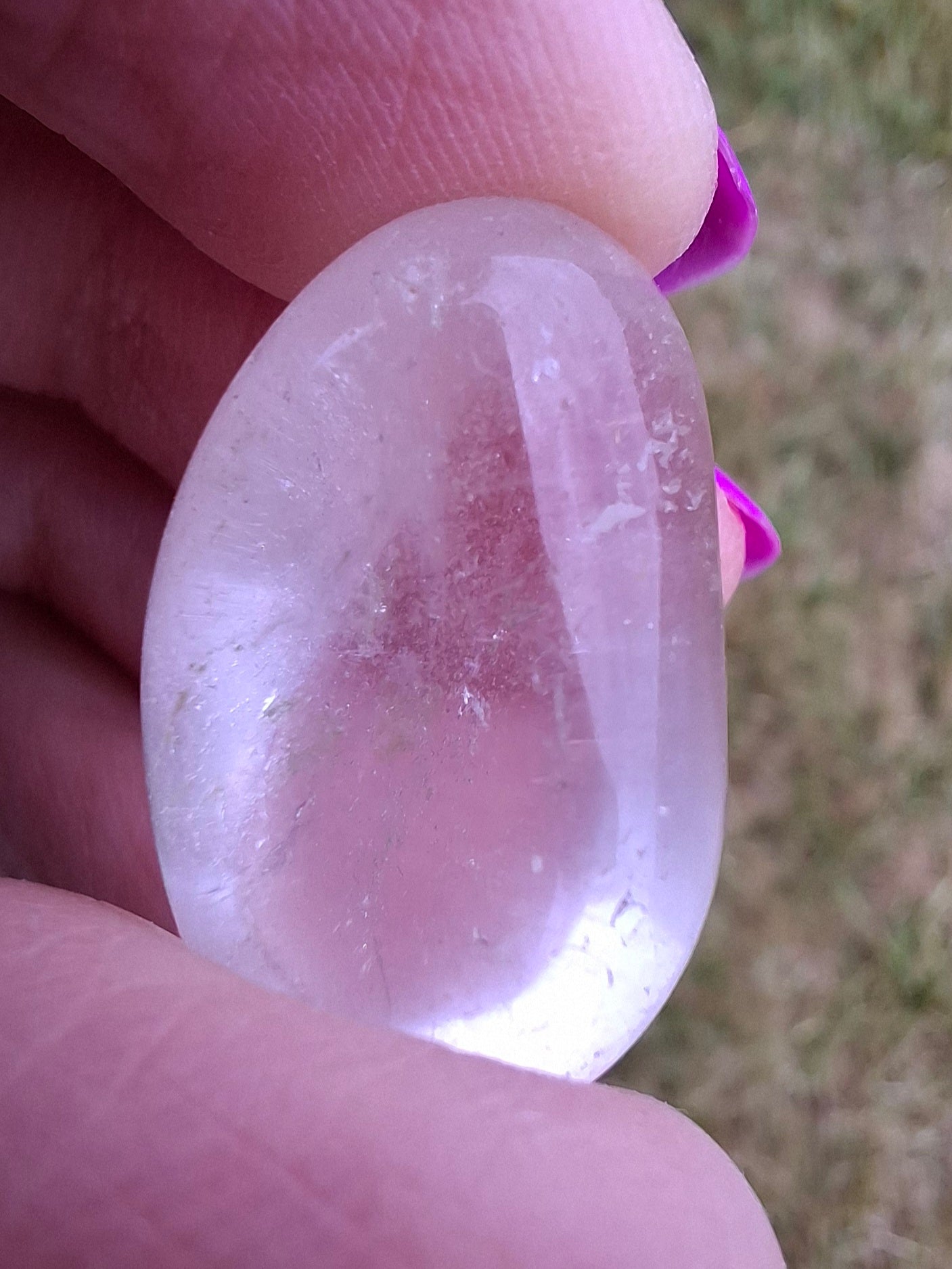 Clear Quartz, Tumble Stone, Crystal (Ref: T29)