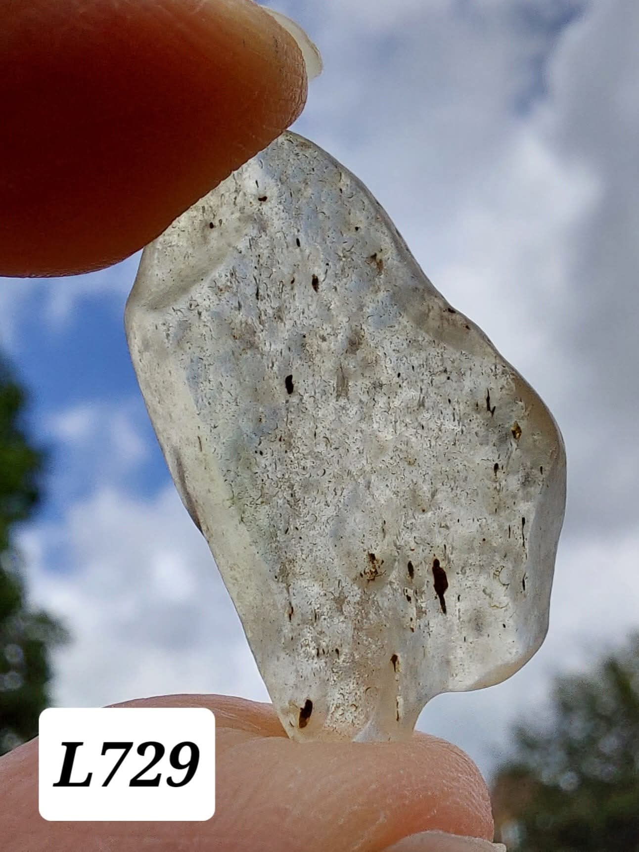 Libyan Desert Glass Piece, 2.88g, Tektite