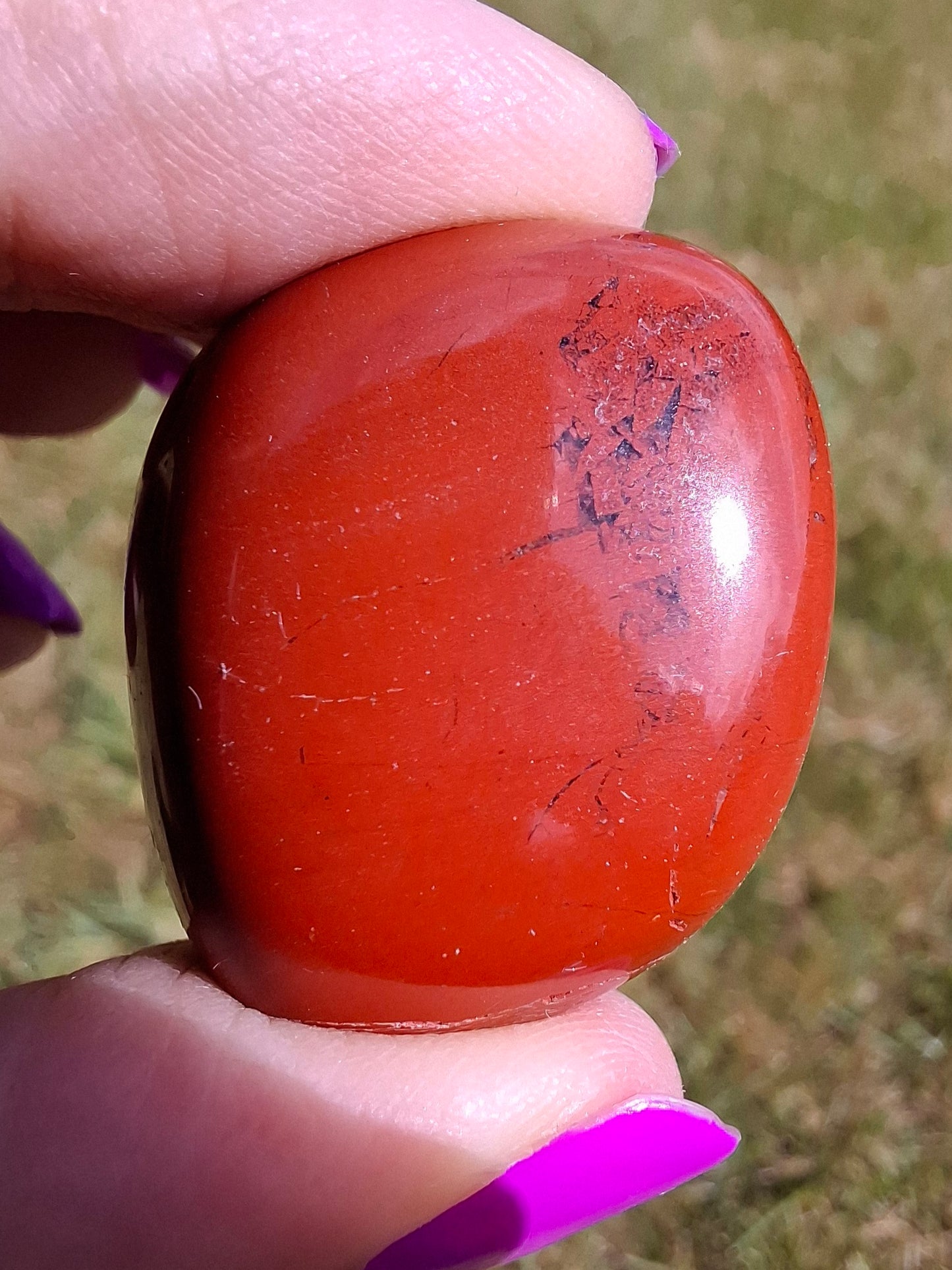 Red Jasper, Tumble Stone, Crystal (Ref: T86)