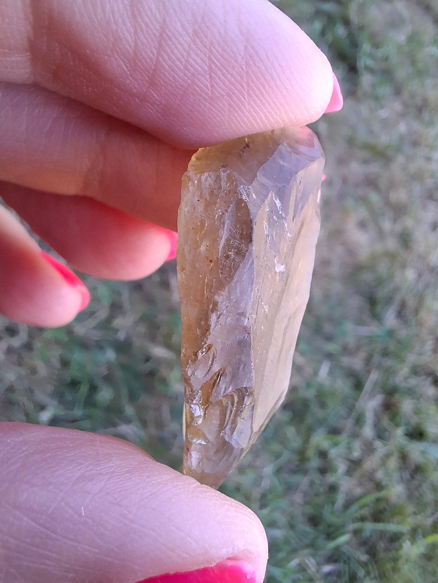 Libyan Desert Glass (darker) Piece, 8.34g, Tektite (Ref: L1370)