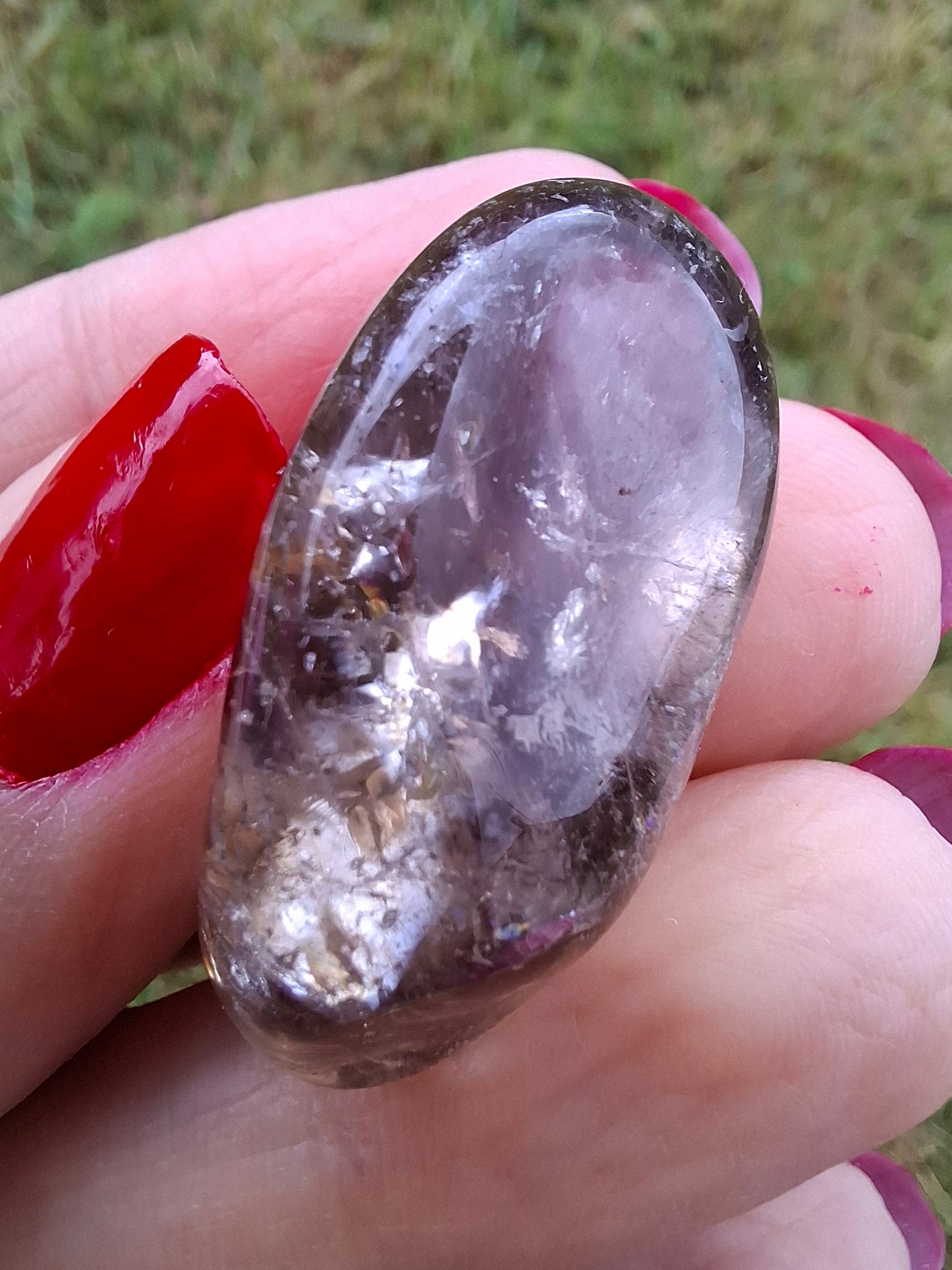 Smoky Quartz, Tumble Stone, Crystal (Ref: T104)