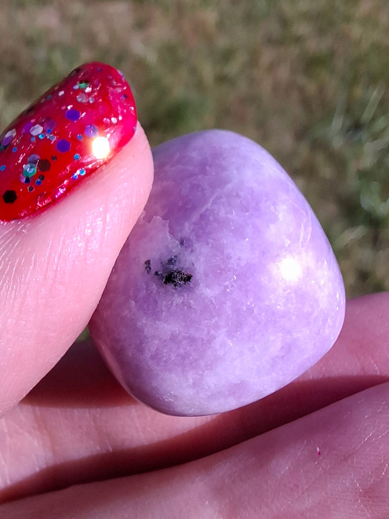 Lepidolite, Tumble Stone, Crystal (Ref: T116)
