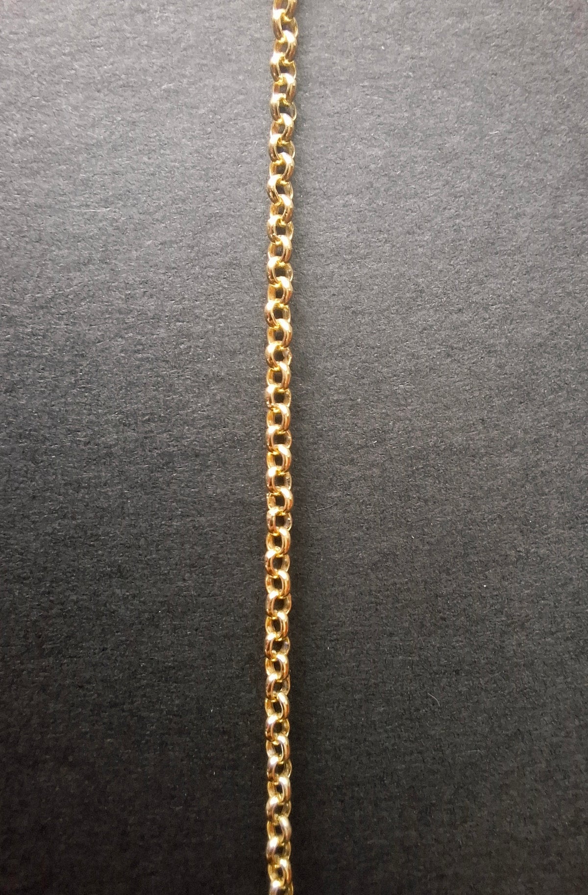 Round Belcher GOLD PLATED, 1.6mm, 18 inch CHAIN (Ref: Chain-2)