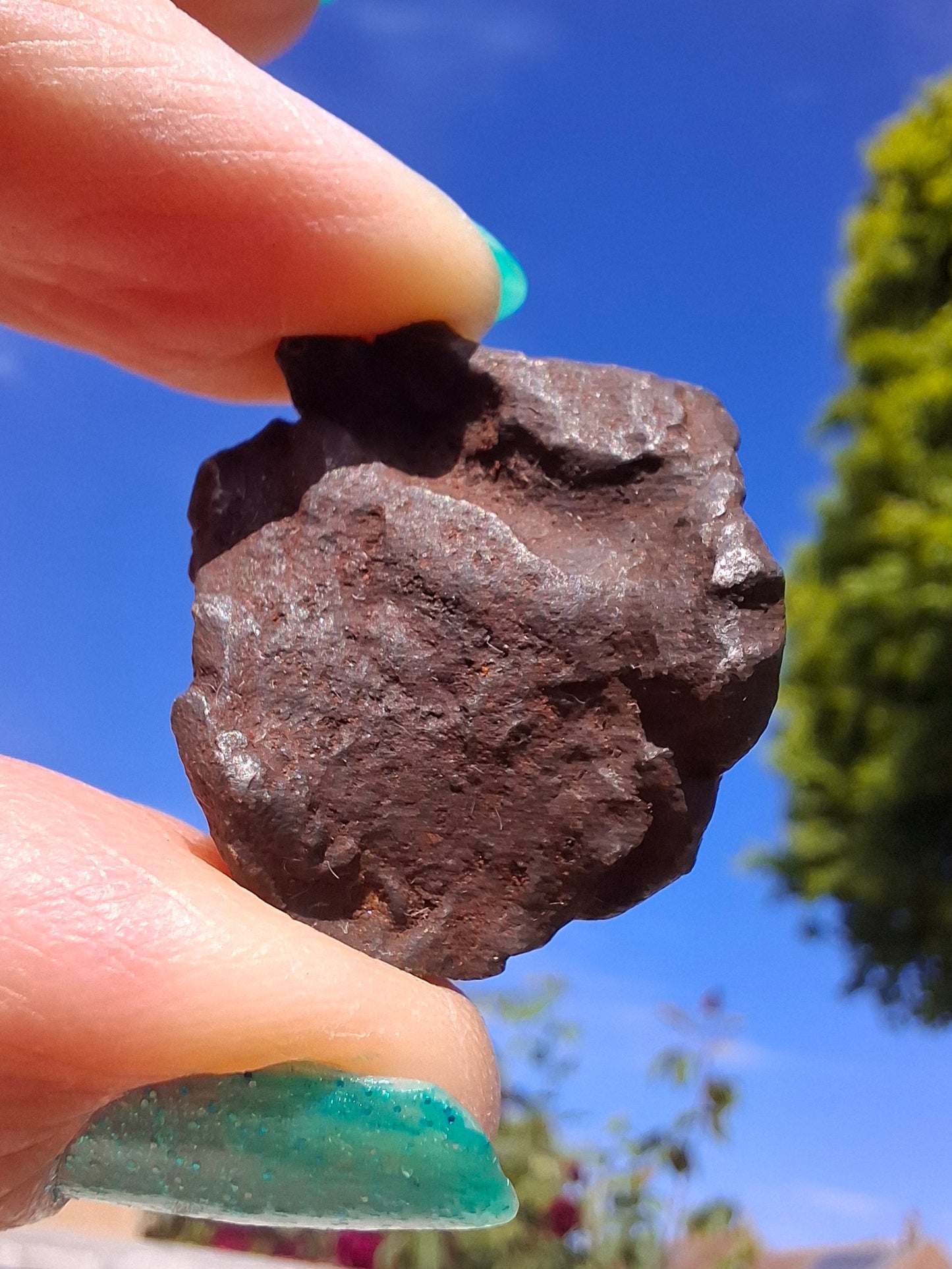 Gebel Kamil Iron Meteorite, 21.40g (Ref: K35)