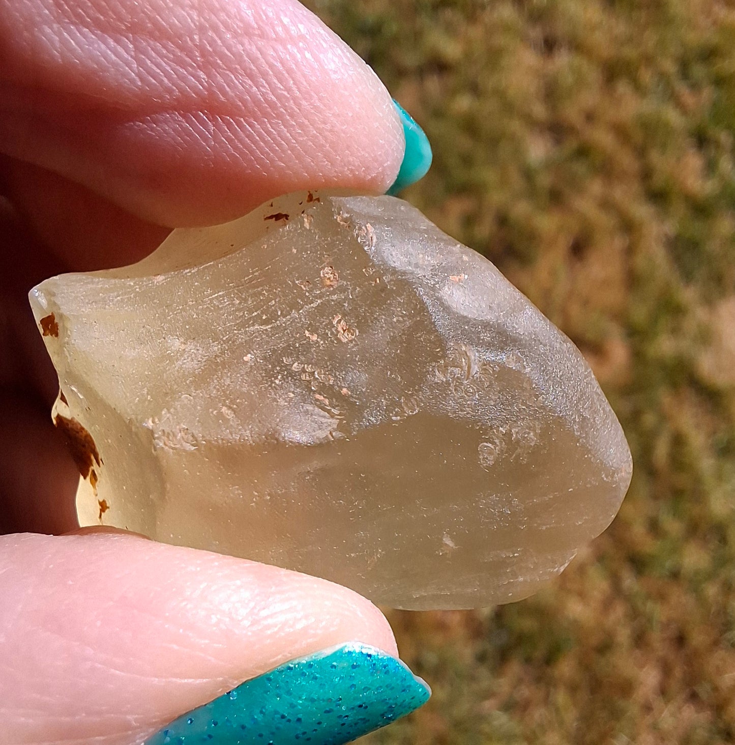 Libyan Desert Glass Piece, 16.55g, Tektite