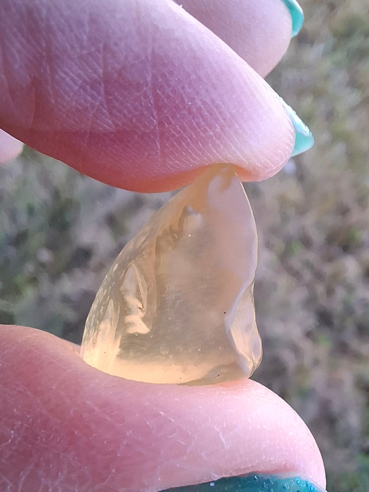 Libyan Desert Glass Piece, 4.53g, Tektite