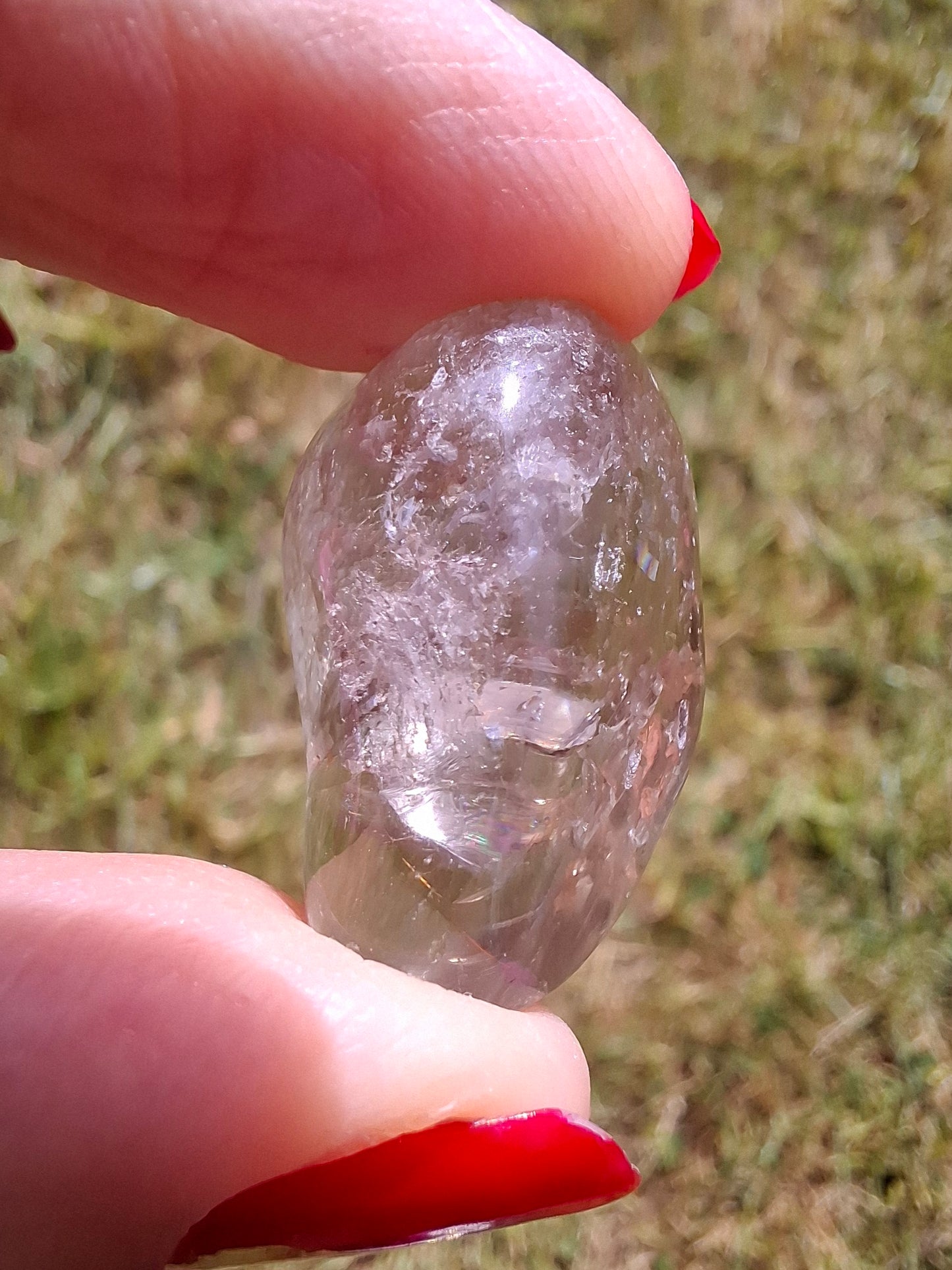 Smoky Quartz, Tumble Stone, Crystal (Ref: T102)