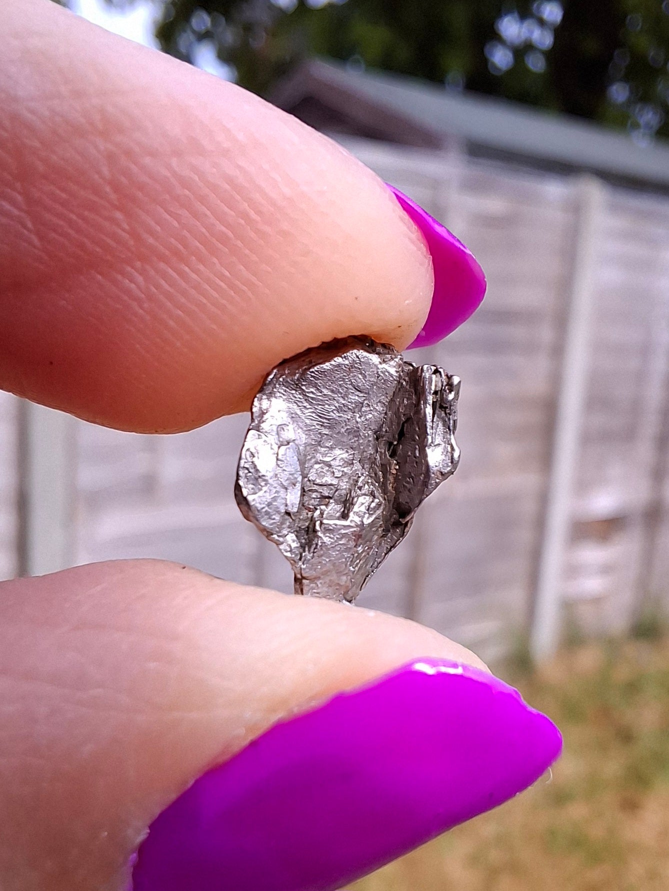 Campo del Cielo, 0.55g, Nickel Iron Meteorite (Ref: C3)