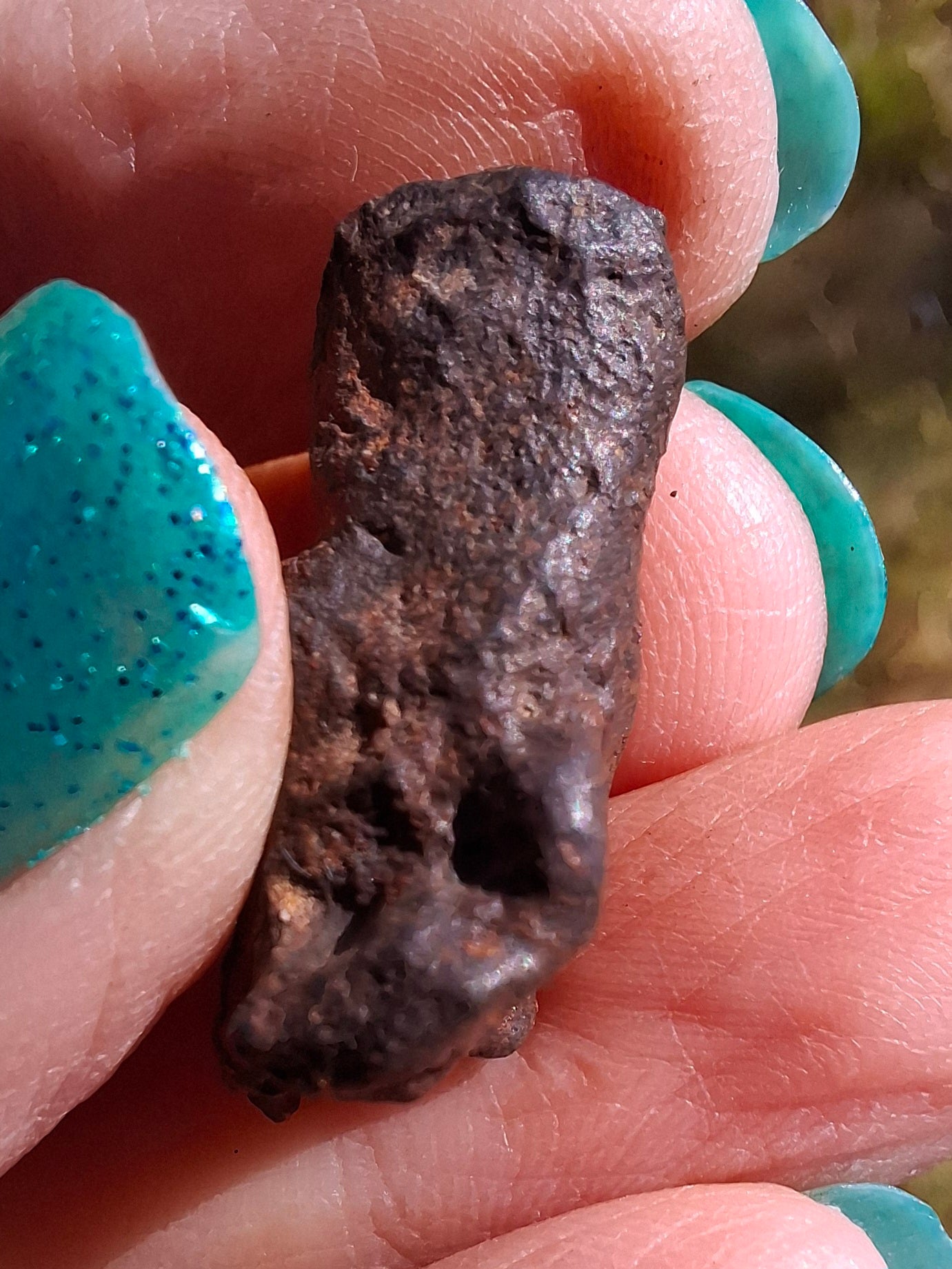 Gebel Kamil Iron Meteorite, 13.55g (Ref: K43)