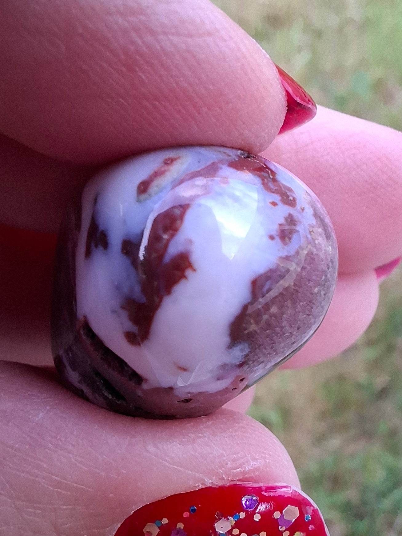 Ocean Jasper, Tumble Stone, Crystal (Ref: T198)