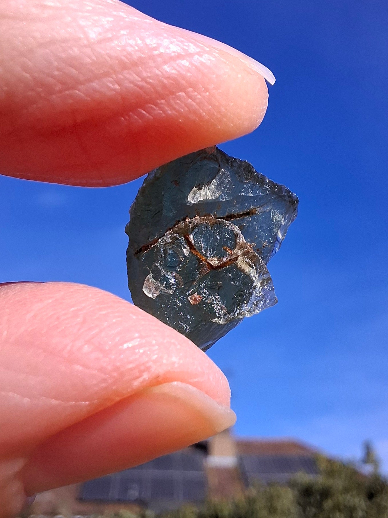 Moldavite Piece, 1.13g, Tektite (Ref: 1335)