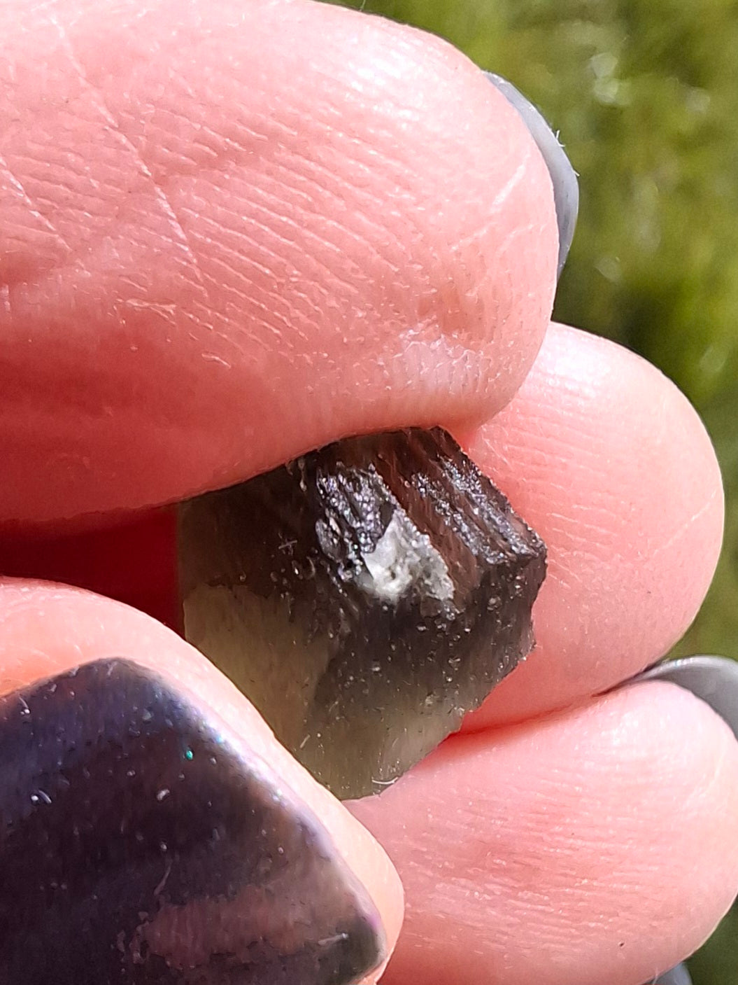 Moldavite Piece, 1.00g, Tektite (Ref: 1398)