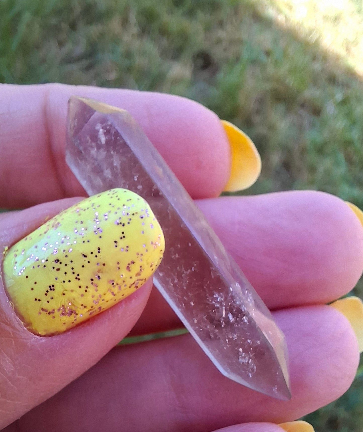 Libyan Desert Glass DT Carving, 3.93g, Tektite (Ref: LDT3)
