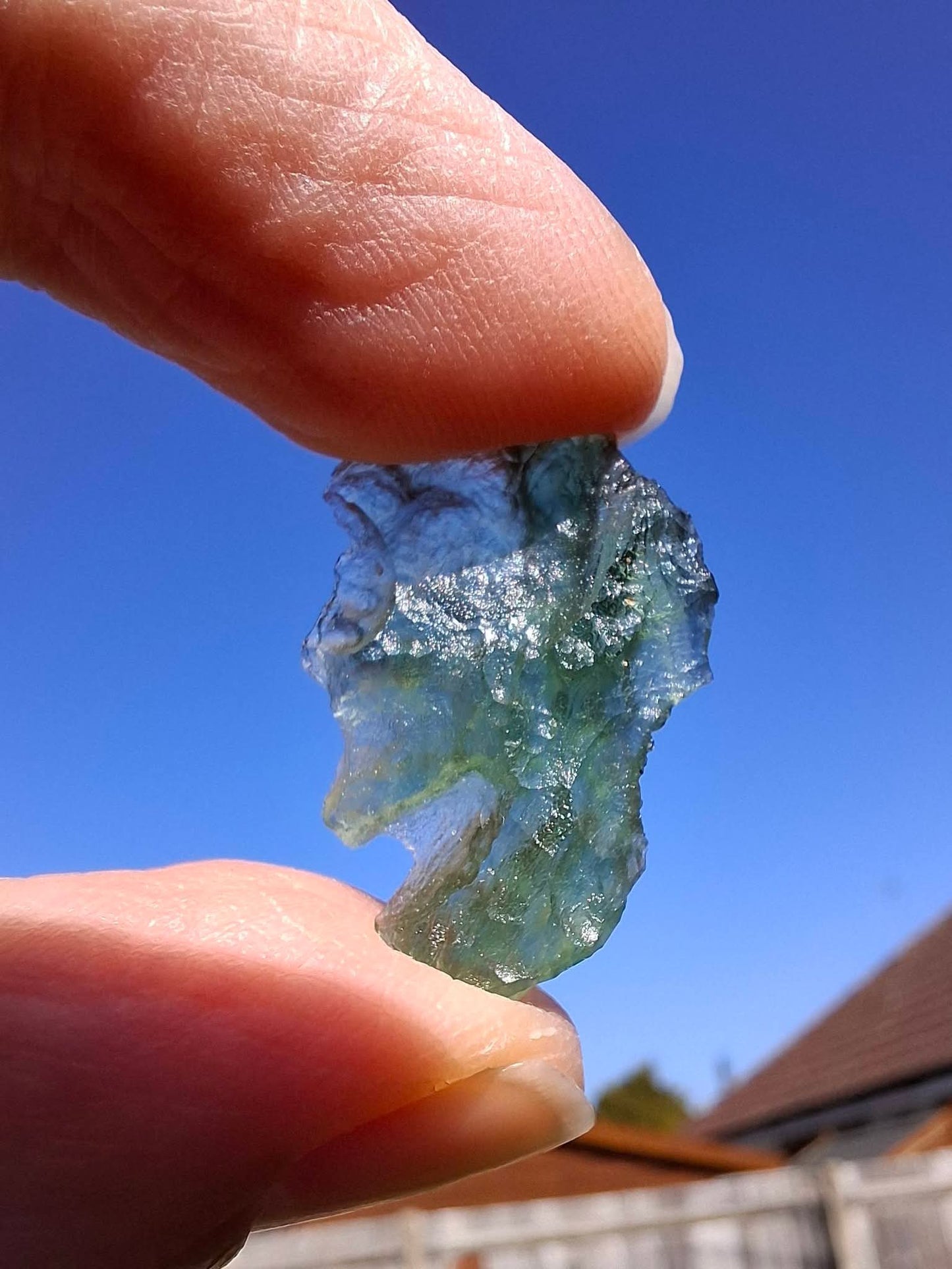Moldavite Piece, PARYZ, 1.54g, Tektite (Ref: 1360)