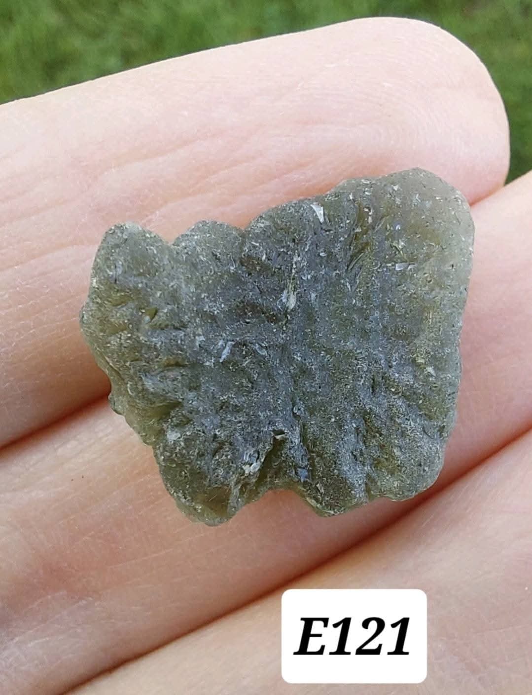 Moldavite Piece, 2.78g, Tektite (Ref: E121)