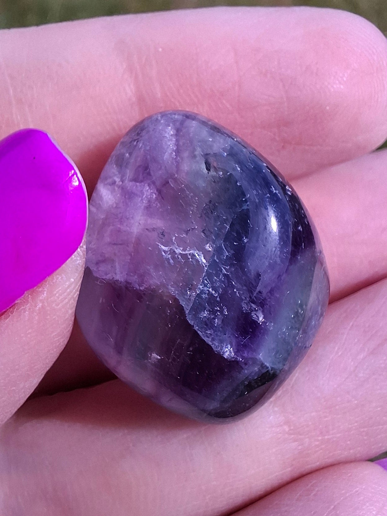 Fluorite, Tumble Stone, Crystal (Ref: T53)