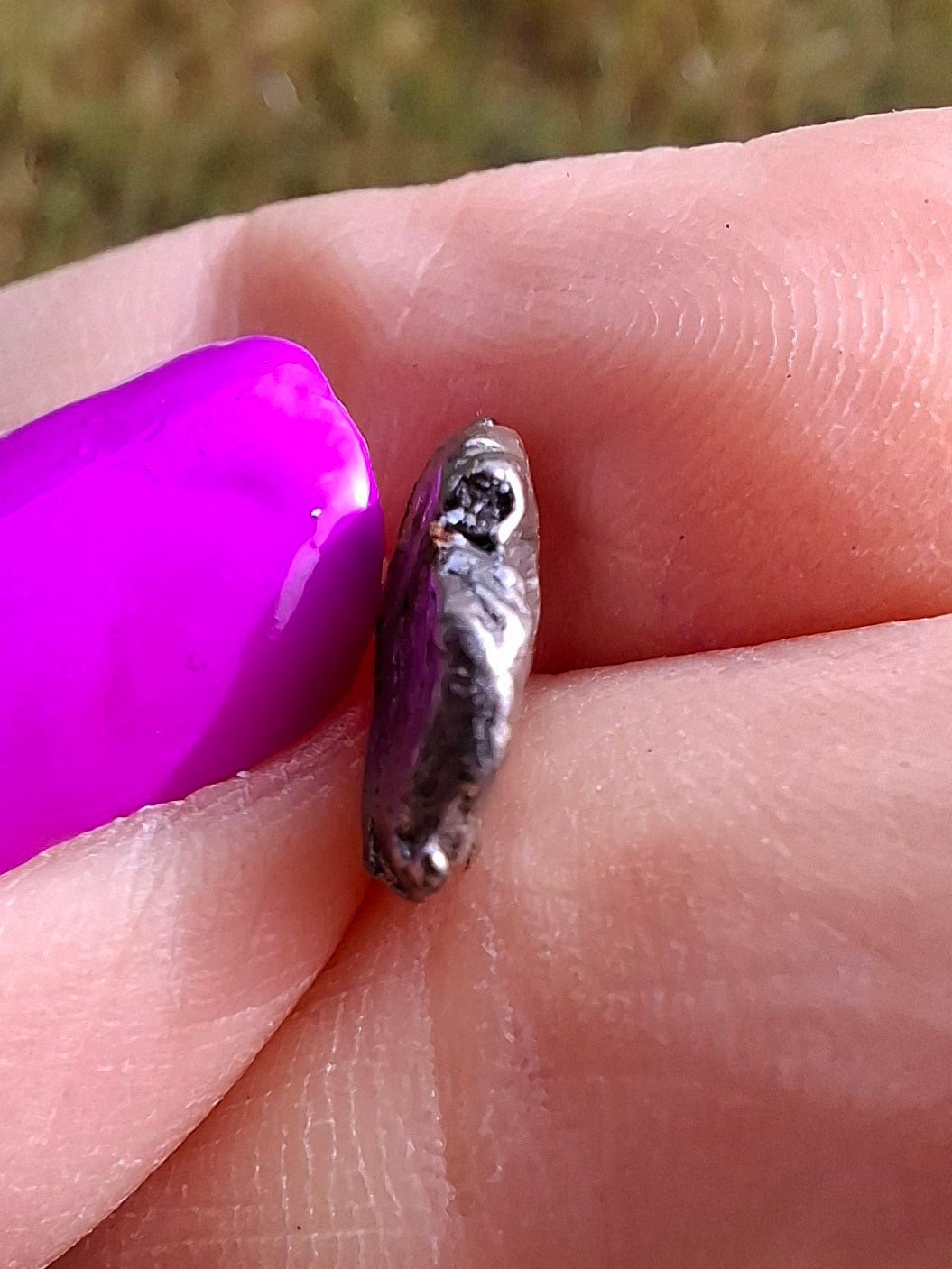 Campo del Cielo, 0.96g, Nickel Iron Meteorite (Ref: C7)