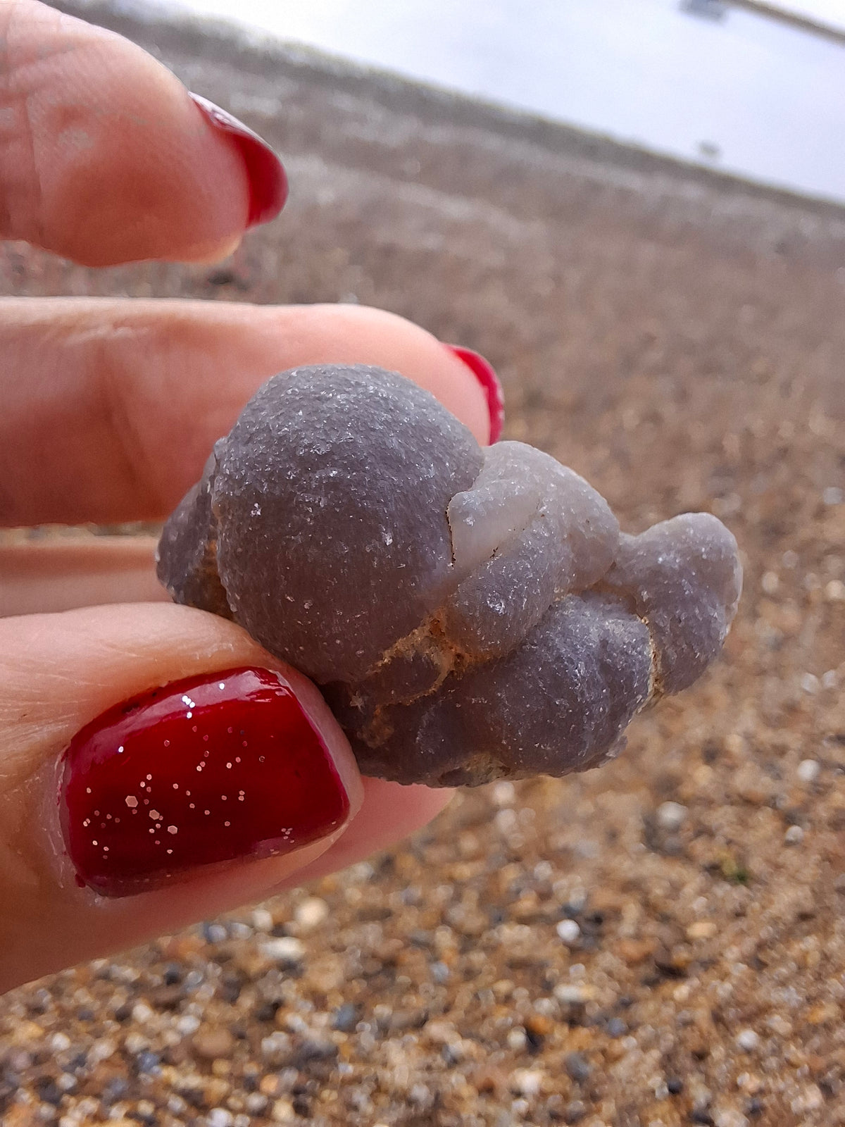 Nebula Chalcedony, 16.92g, Fossil (Ref: NC6)