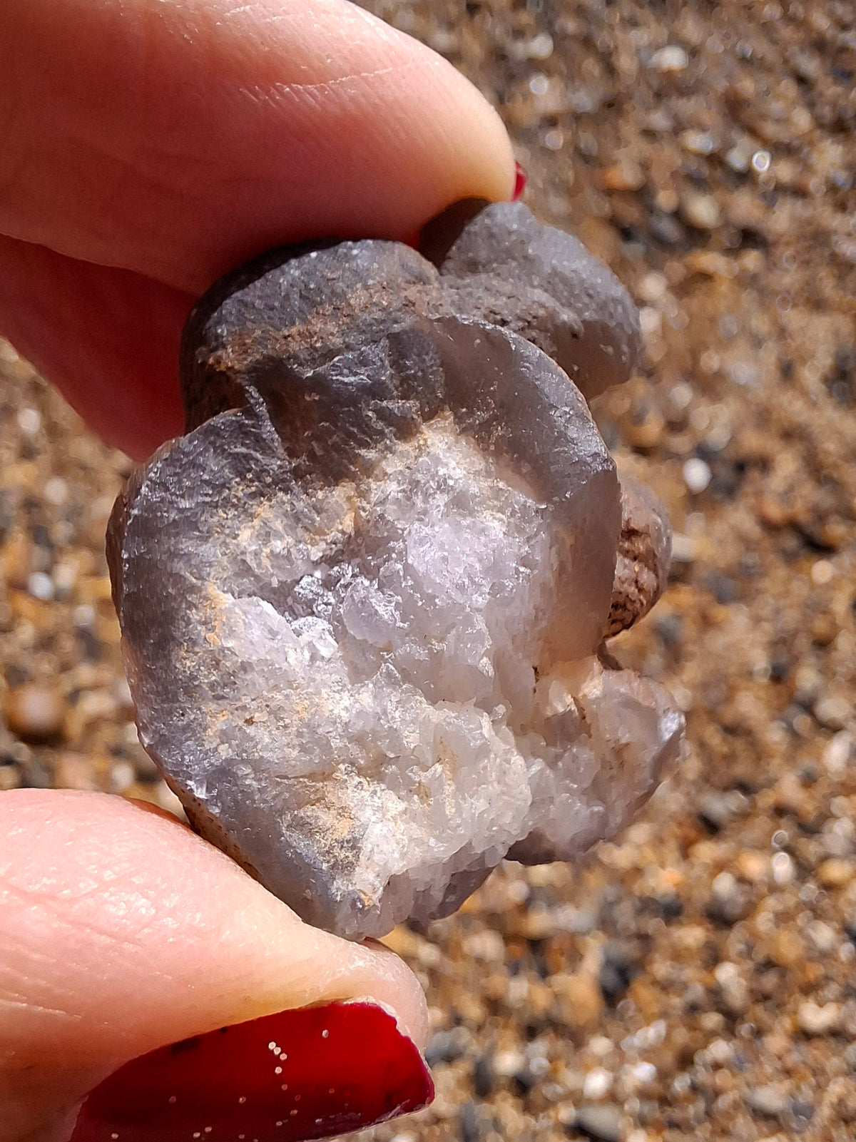 Nebula Chalcedony, 18.80g, Fossil (Ref: NC9)