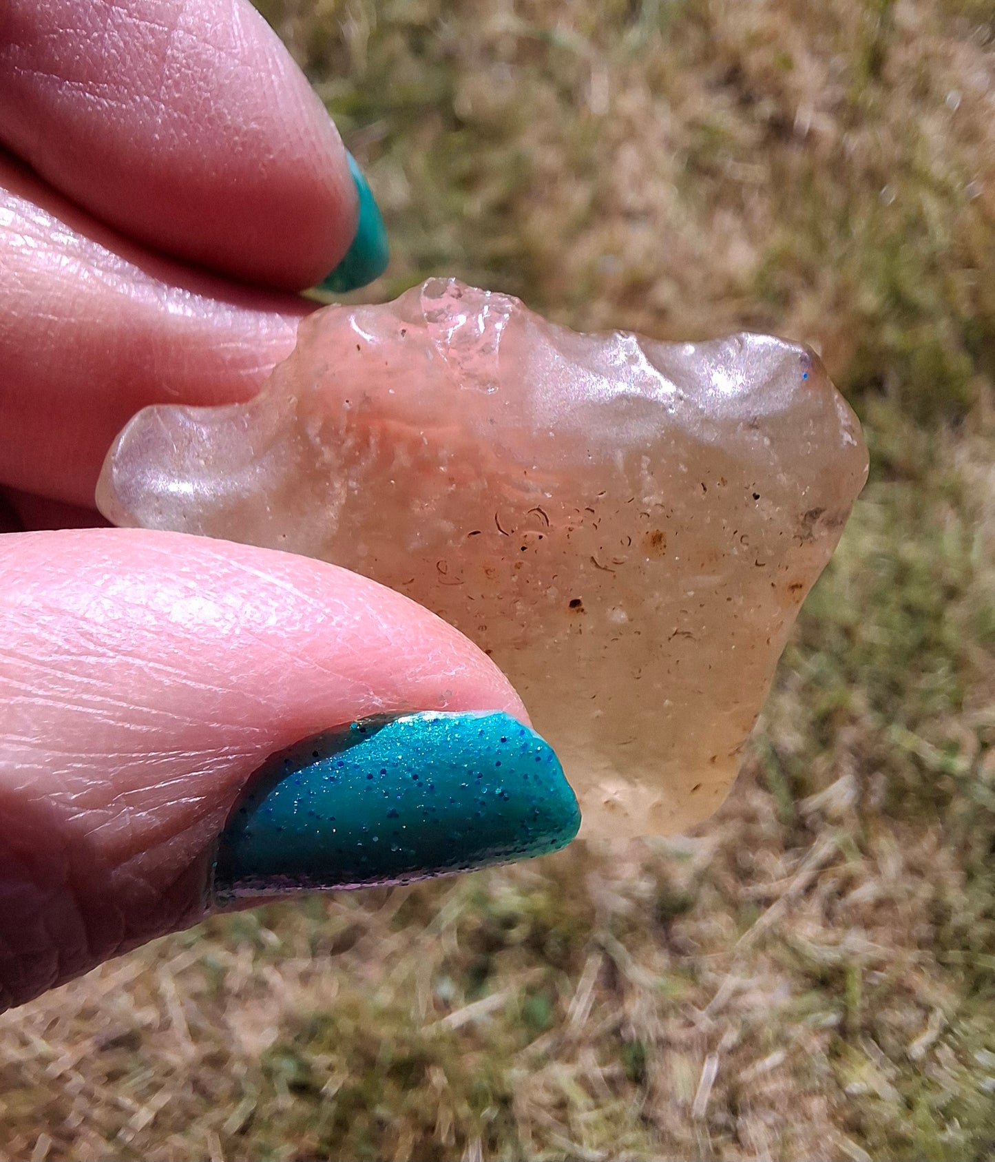 Libyan Desert Glass Piece, 15.20g, Tektite (Ref: LE276)