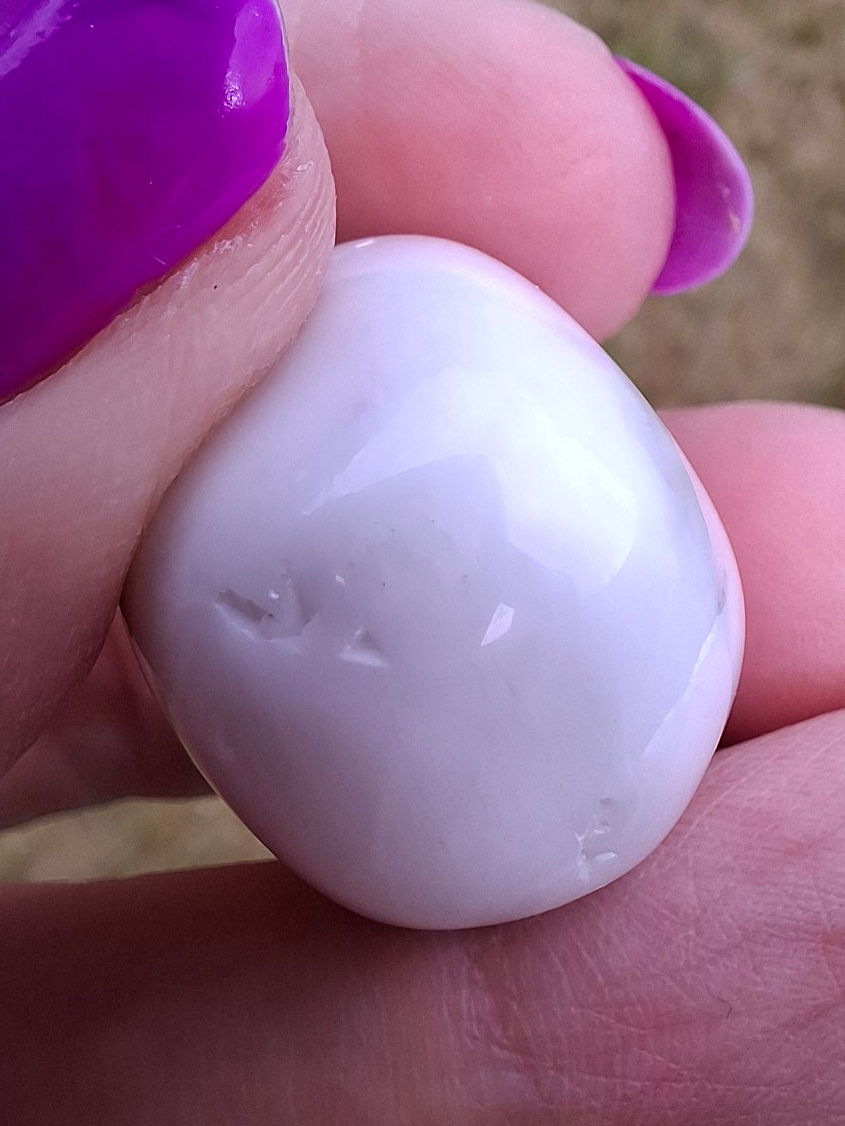 Howlite, Tumble Stone, Crystal (Ref: T38)