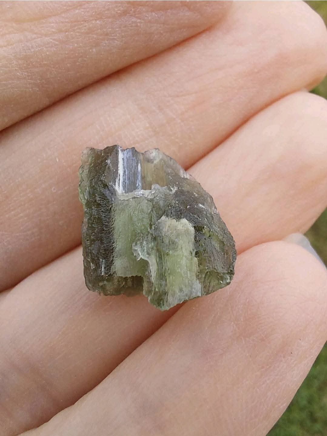 Moldavite Piece, 1.64g, Tektite (Ref 889)