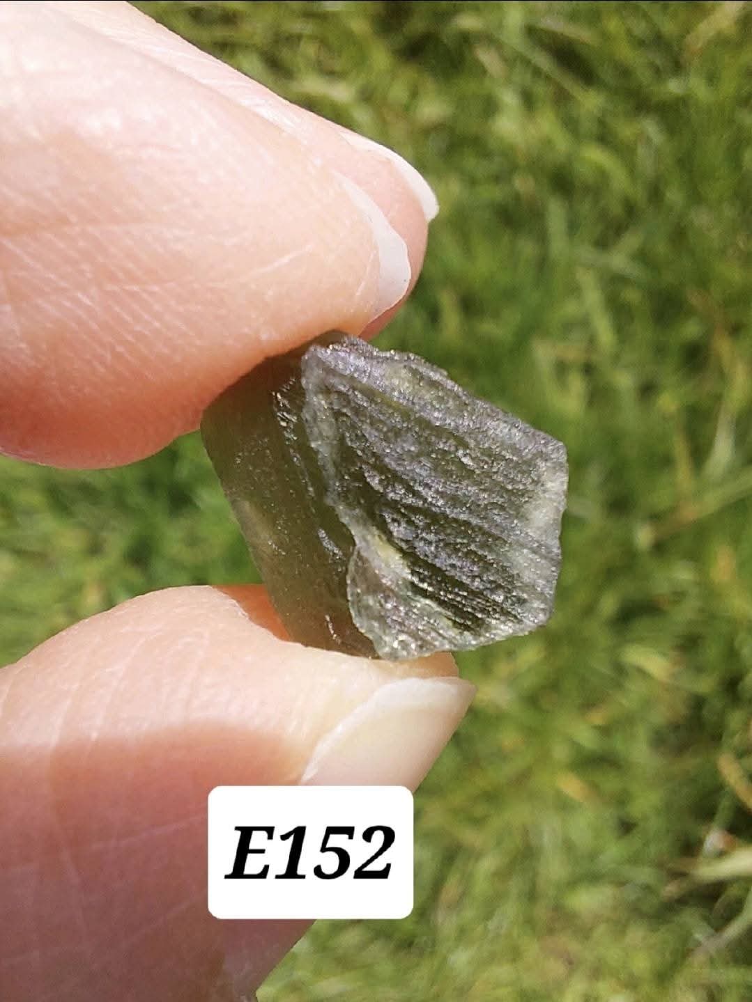 Moldavite Piece, 0.92g, Tektite (Ref: E152)