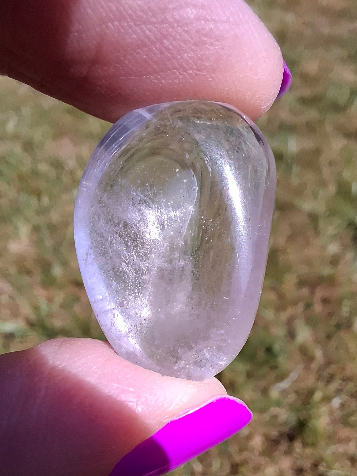 Clear Quartz, Tumble Stone, Crystal (Ref: T25)