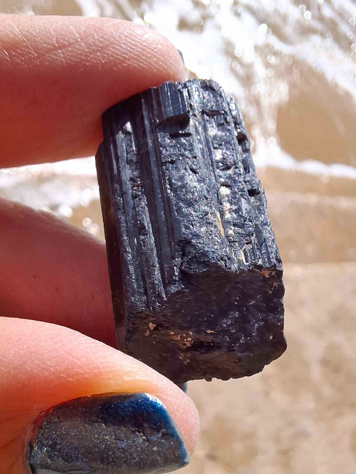Black Tourmaline RAW, 11.97g, Crystal (Ref: RBT5)