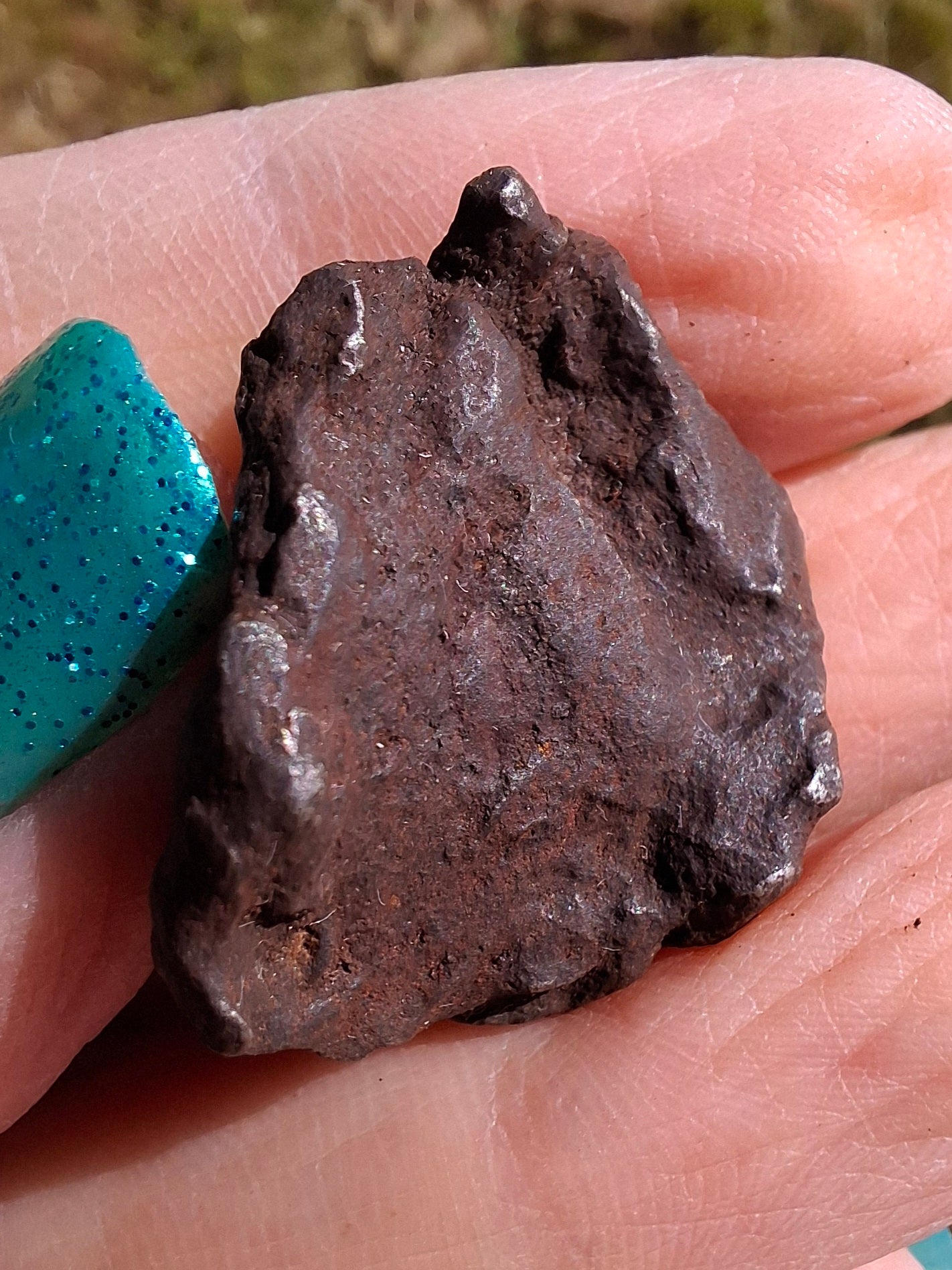 Gebel Kamil Iron Meteorite, 21.40g (Ref: K35)