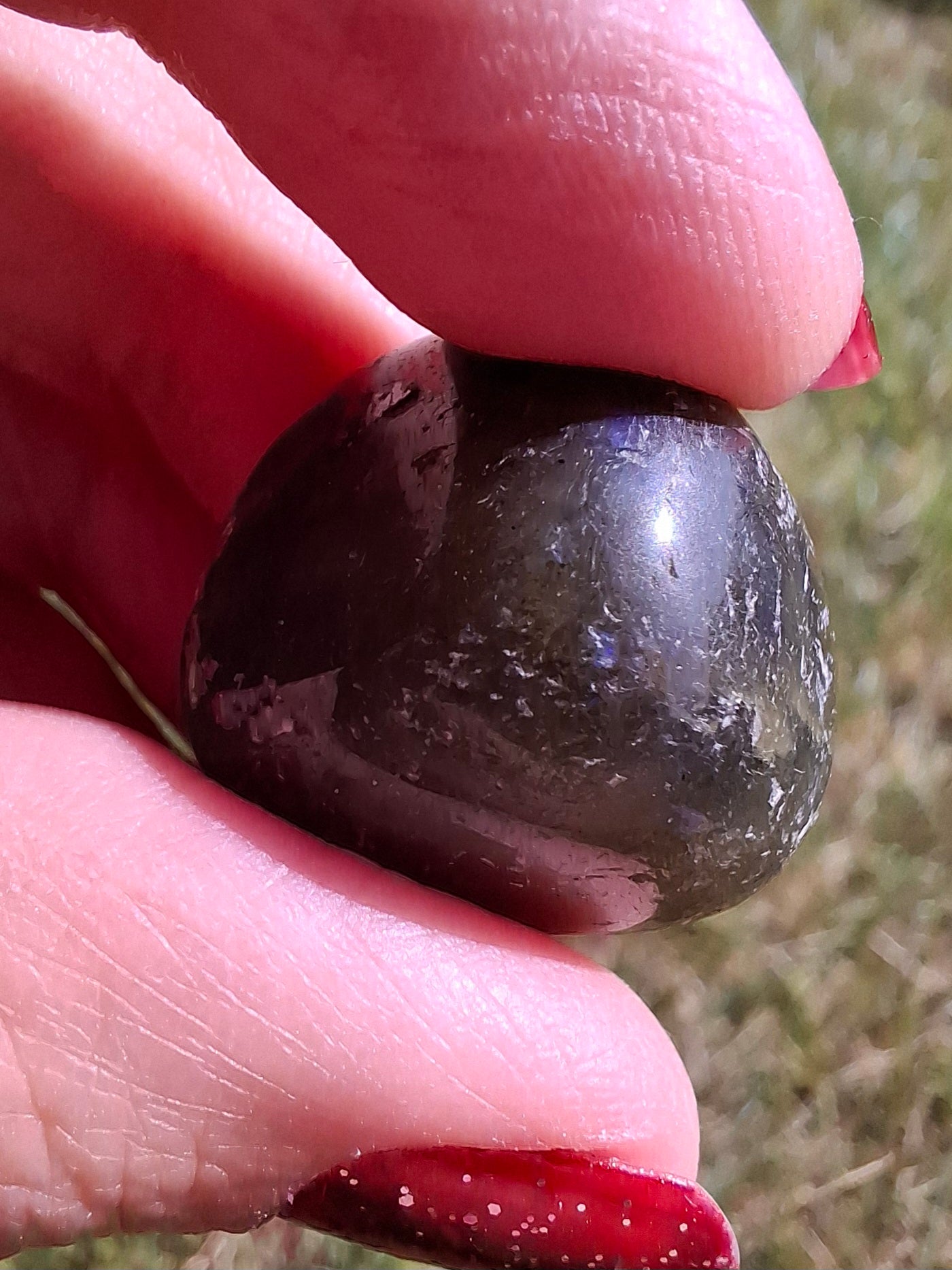 Labradorite, Tumble Stone, Crystal (Ref: T212)