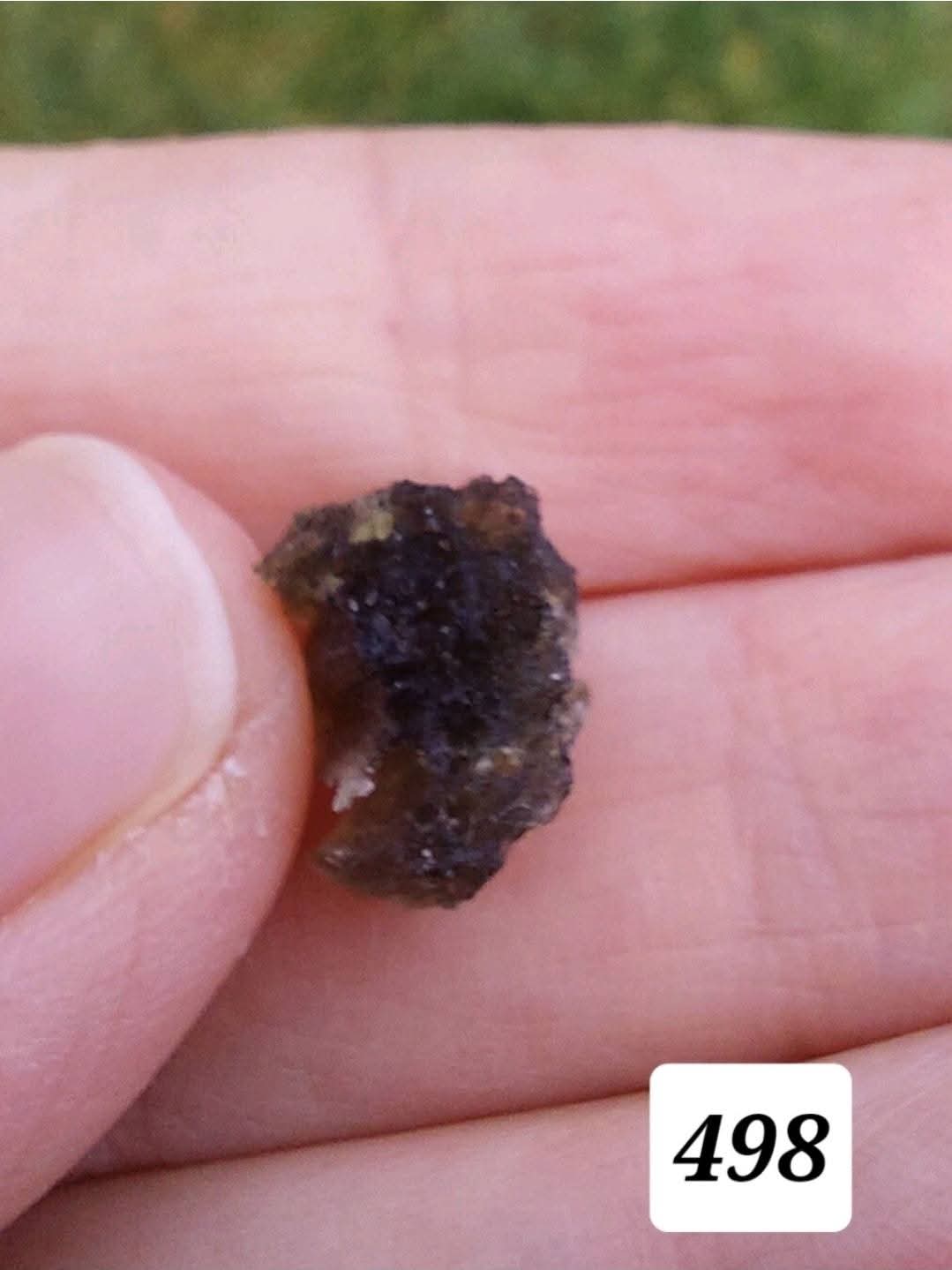 Moldavite Piece, 0.87g, Tektite (Ref: 498)