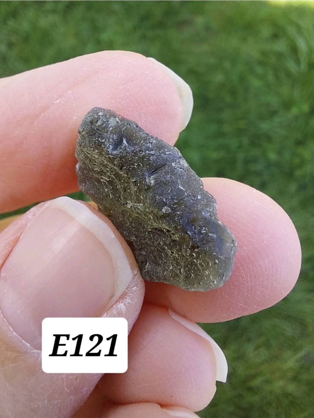 Moldavite Piece, 2.78g, Tektite (Ref: E121)