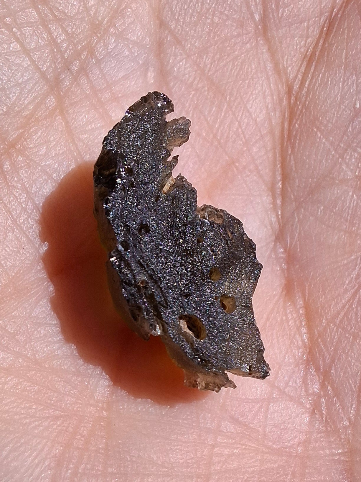 Moldavite Piece, 1.67g, Tektite (Ref: 1423)