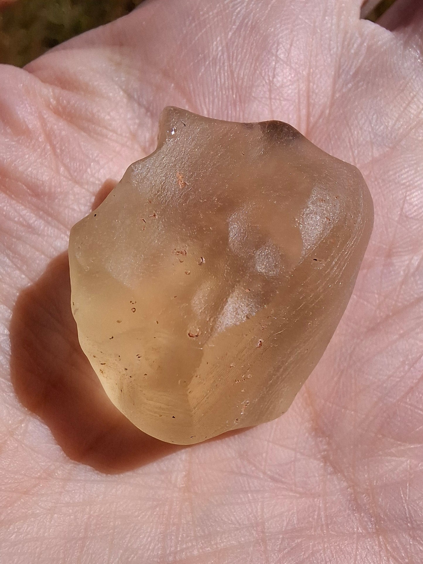 Libyan Desert Glass Piece, 16.55g, Tektite