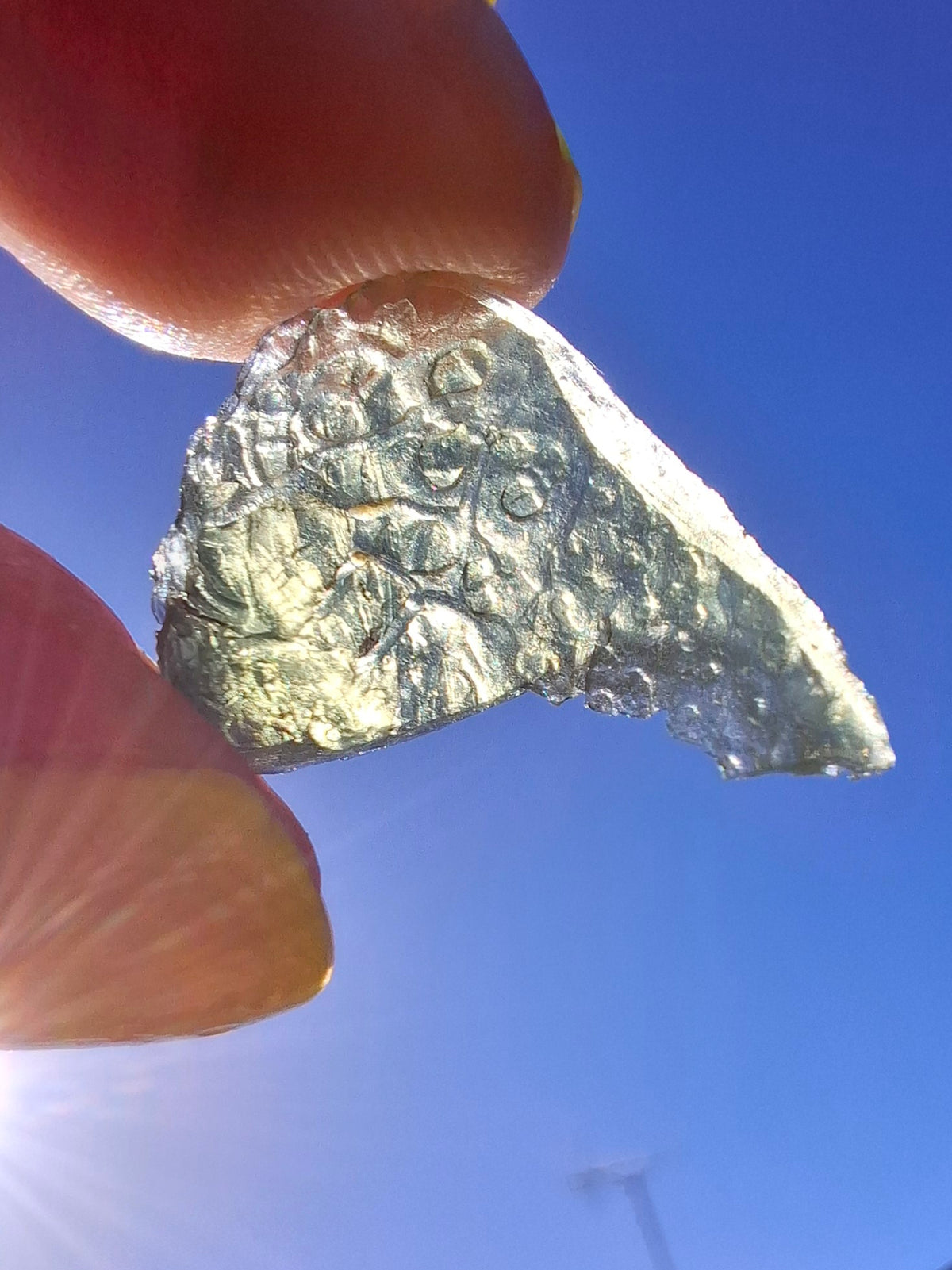 Moldavite Piece, 1.03g, Tektite (Ref: 1516)