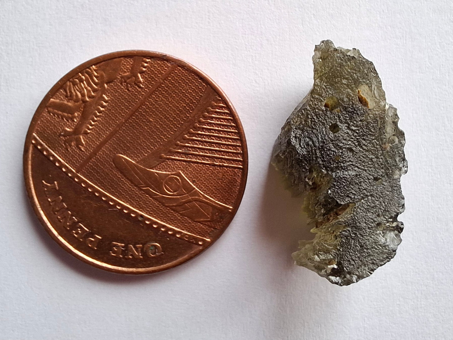 Moldavite Piece, 1.67g, Tektite (Ref: 1423)