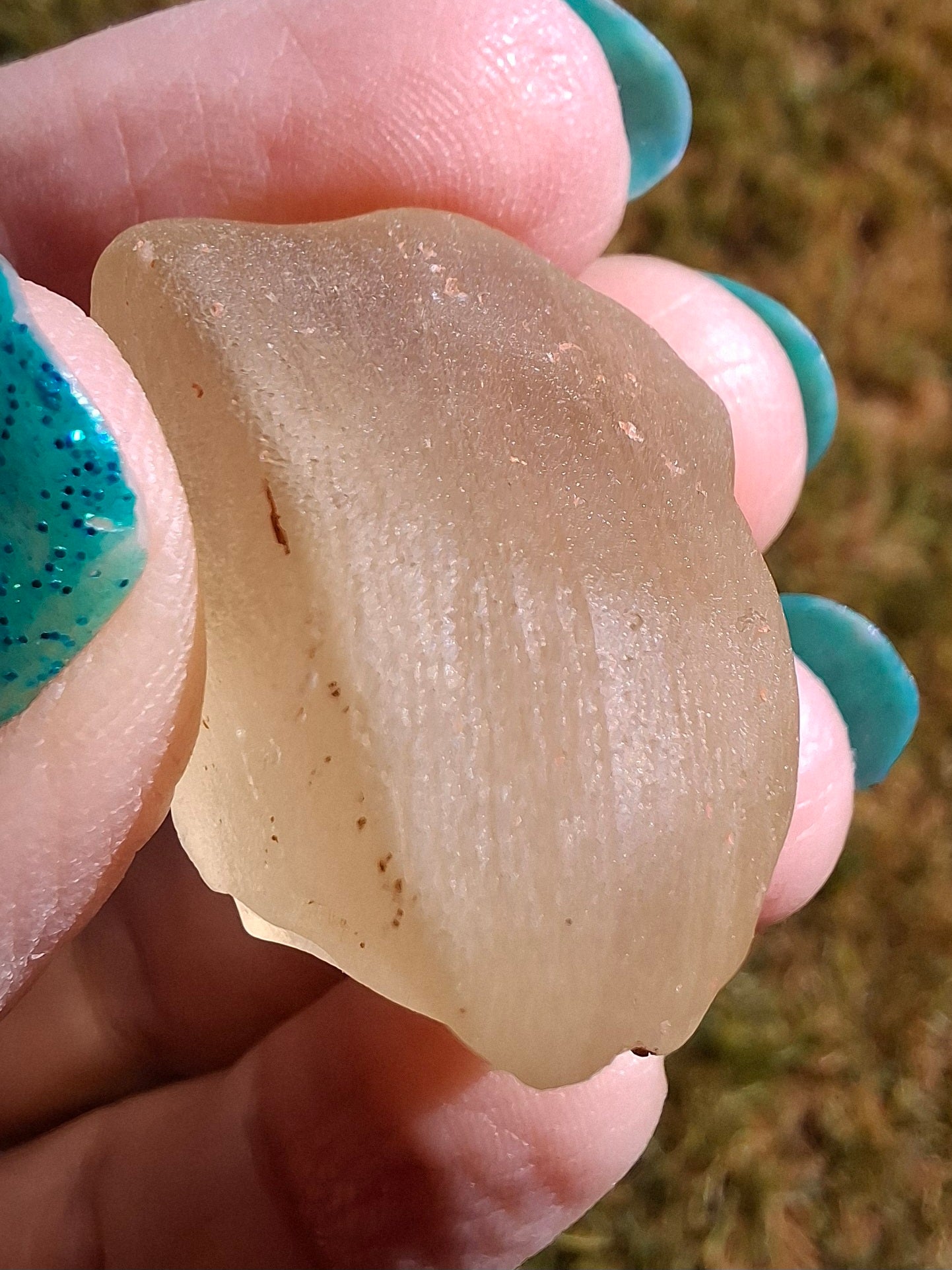 Libyan Desert Glass Piece, 16.55g, Tektite