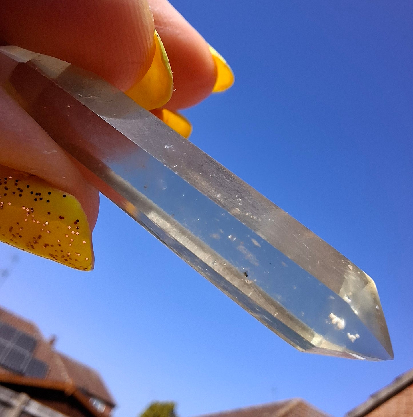 Libyan Desert Glass DT Carving, 4.68g, Tektite (Ref: LDT7)