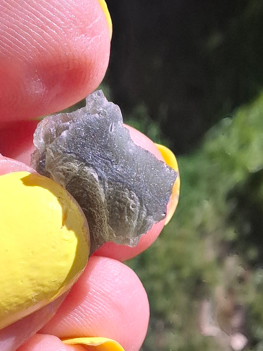 Moldavite Piece, 1.74g, Tektite (Ref: 1513)