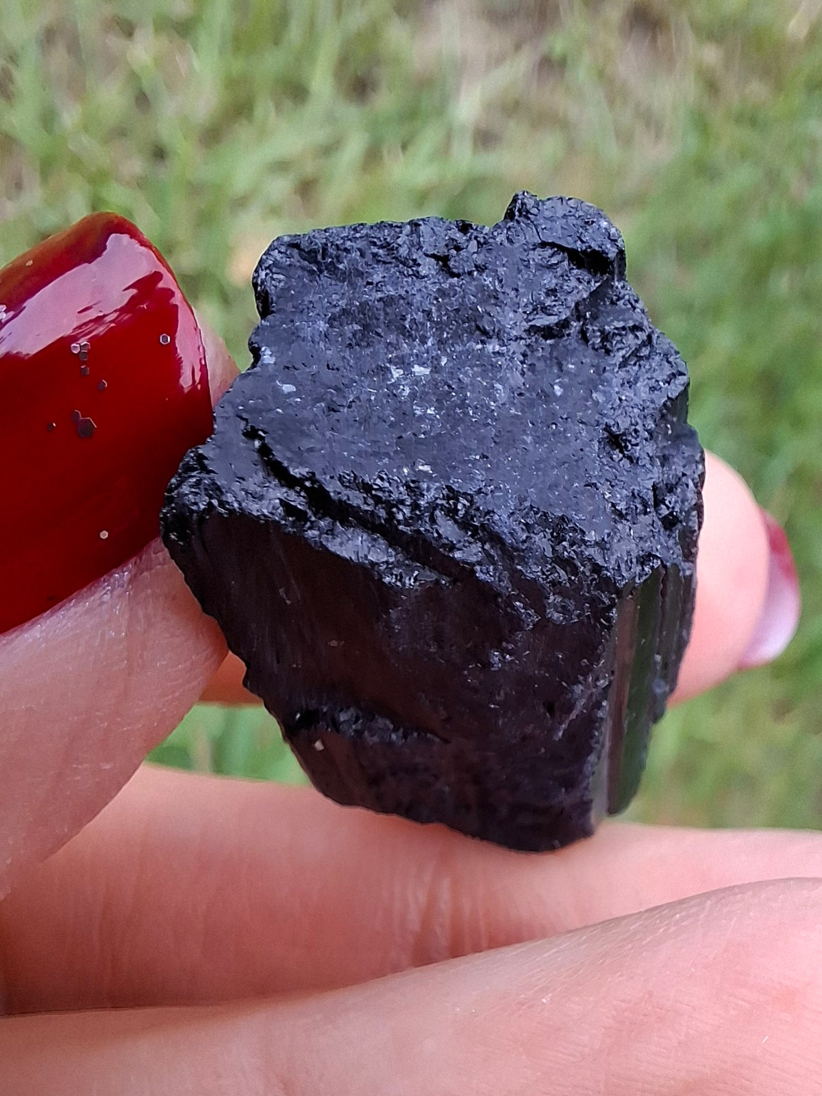 Black Tourmaline RAW, 12.40g, Crystal (Ref: RBT2)