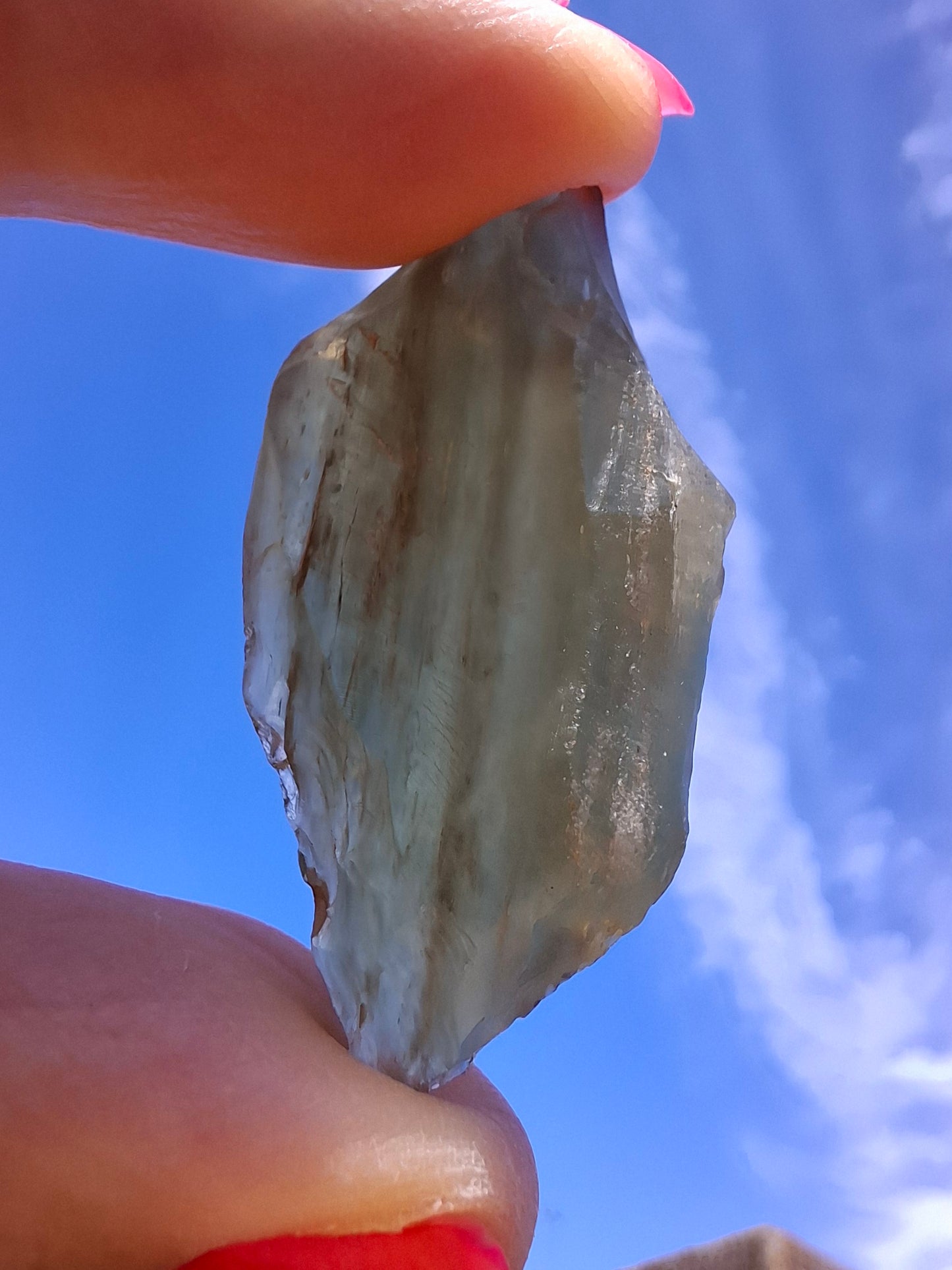 Libyan Desert Glass (darker) Piece, 8.34g, Tektite (Ref: L1370)