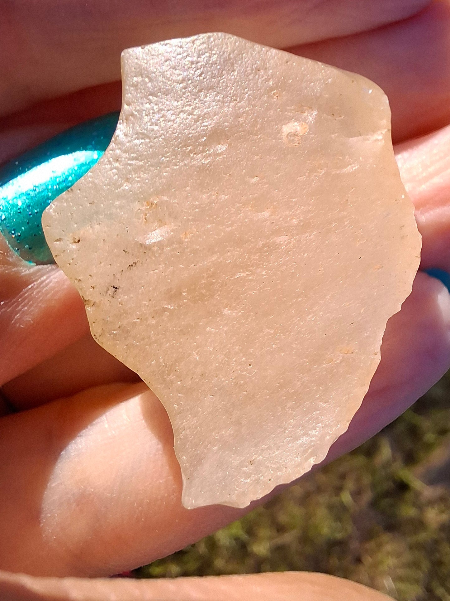 Libyan Desert Glass Piece, 12.31g, Tektite