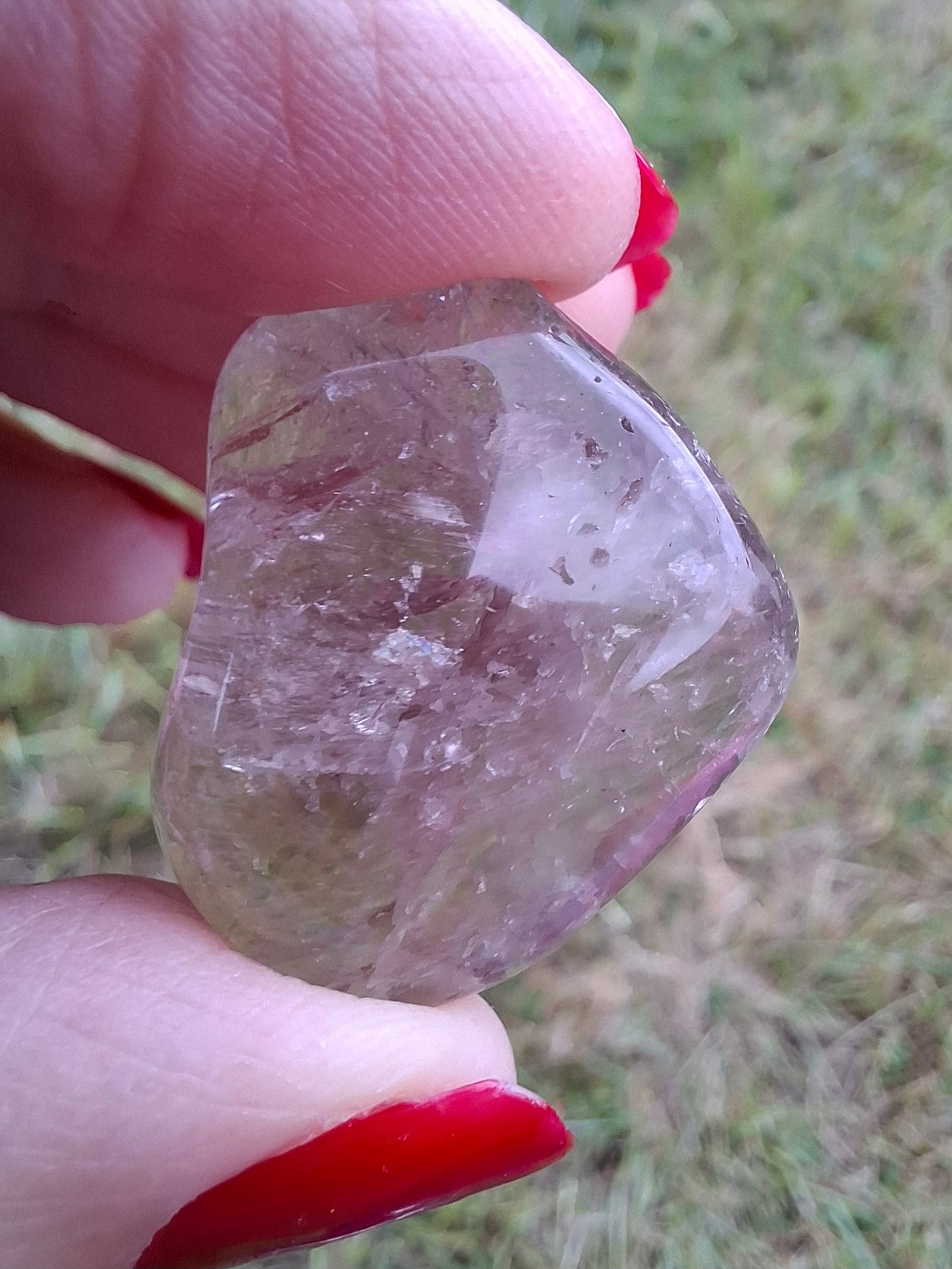Smoky Quartz, Tumble Stone, Crystal (Ref: T108)