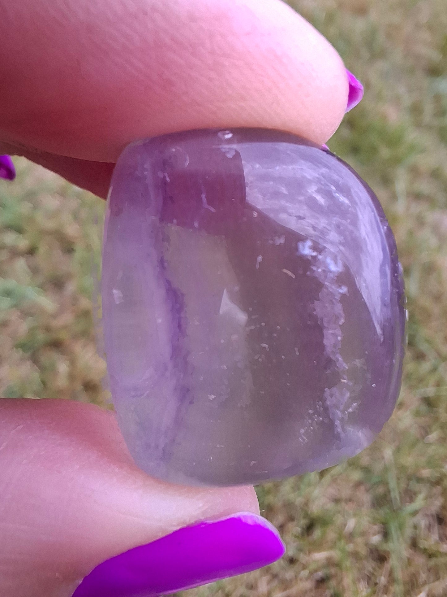 Fluorite, Tumble Stone, Crystal (Ref: T52)