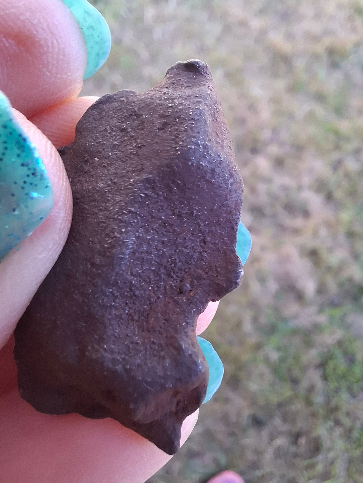 Gebel Kamil Iron Meteorite, 17.54g (Ref: K49)
