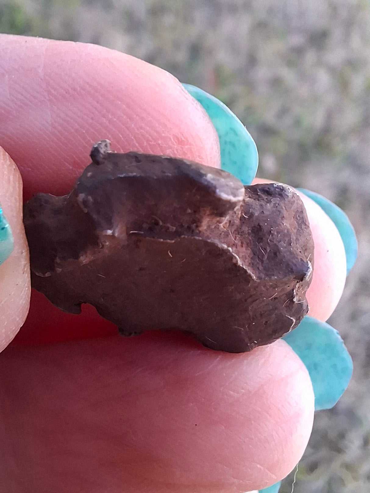 Gebel Kamil Iron Meteorite, 11.21g (Ref: K48)